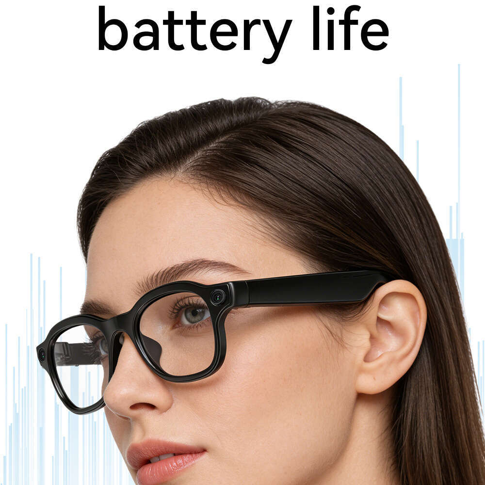 Famous Brand Microwear AI Smart Glasses With Million Camera HD Photo And Video Recording Object Recognition CKS