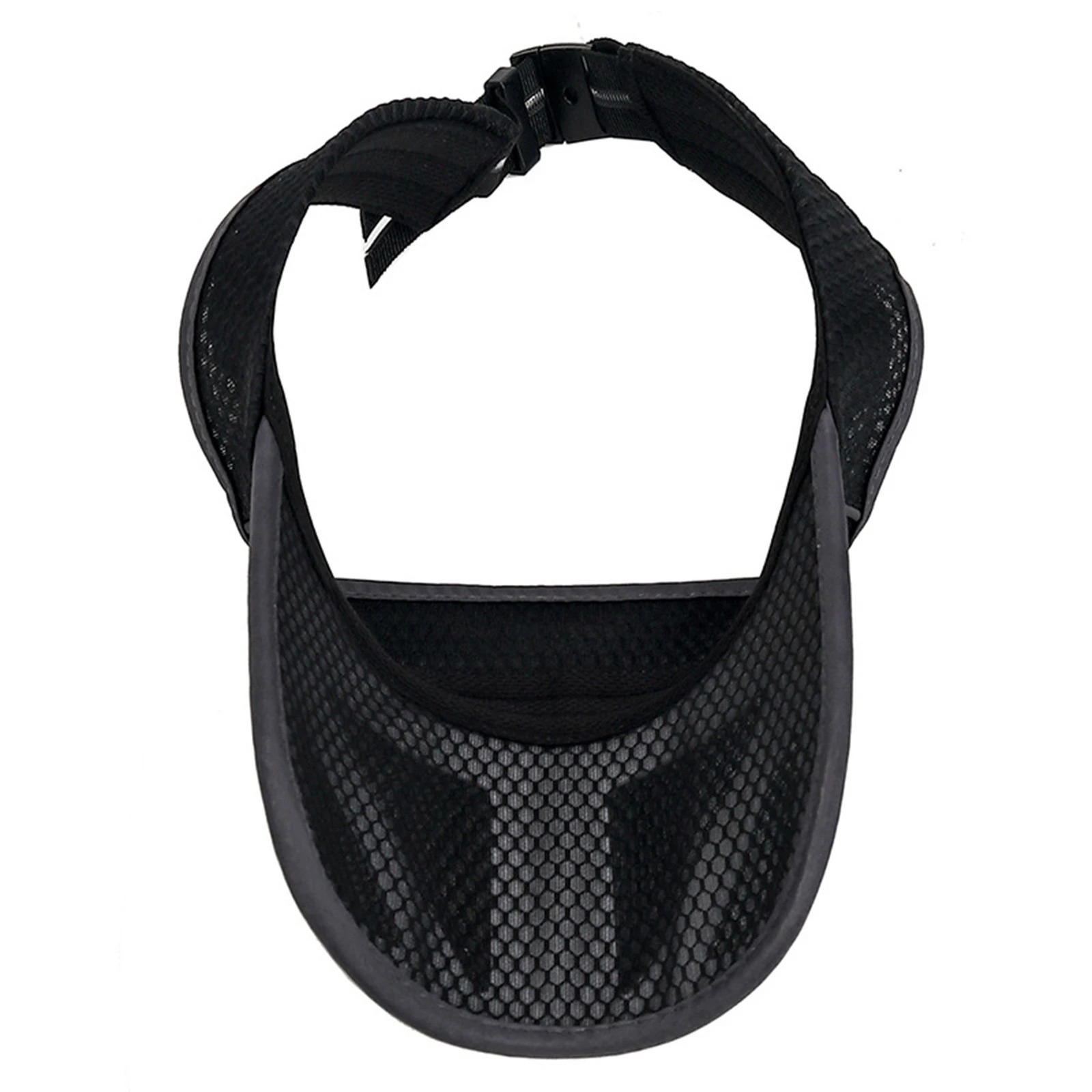 Breathable Mesh Sun Visor for Men Women - Quick Dry Sports Empty Top Hat for Running Golf Tennis 260508