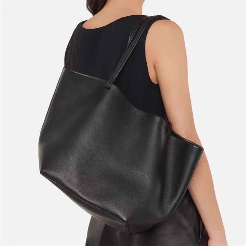 Cross Border Bestseller Row Home Park Tote Shoulder Bag Made Of Top Layer Cowhide Versatile And Large Capacity Underarm SENYY