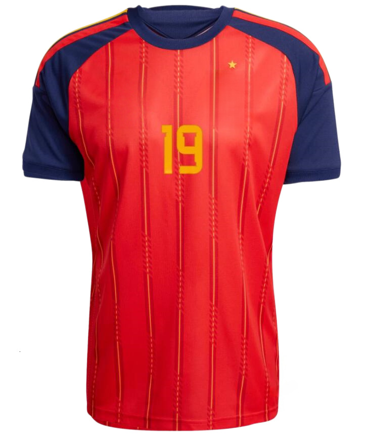2026 Spain LAMINE YAMAL Soccer Jersey 25 26 WILLIAMS JR MORATA FABIAN JOSELU OLMO Spanish Espana Football shirts RODRIGO PEDRI CARVAJAL kids kit Men w