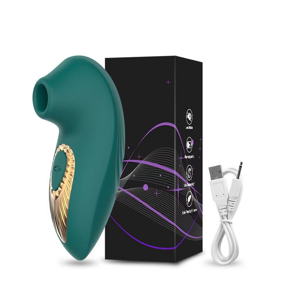 10 Modes Sucking & Vibration Stimulator, USB Rechargeable Silicone Adult Sex Toy for Nipple, Clitoral & Multi-Zone Pleasure
