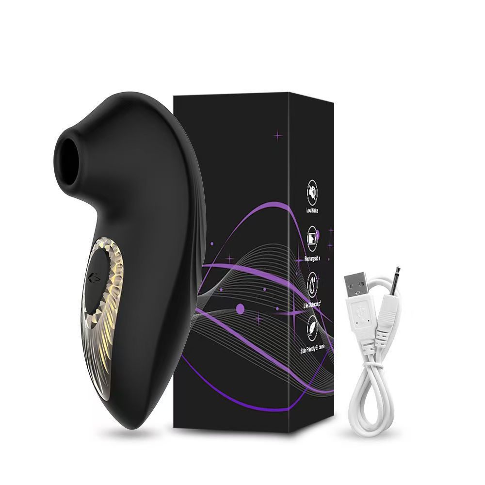 10 Modes Sucking & Vibration Stimulator, USB Rechargeable Silicone Adult Sex Toy for Nipple, Clitoral & Multi-Zone Pleasure