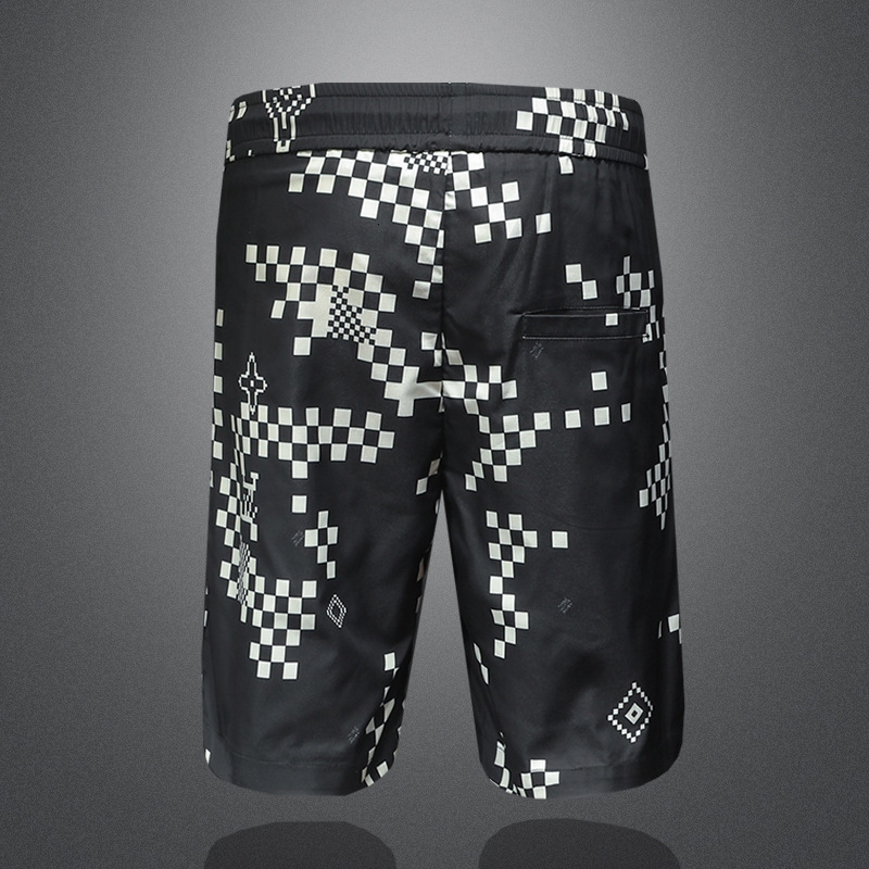 High-end quality! 2026 summer new men's thin-strap casual shorts, mid-length pants in the same style as famous brands, European