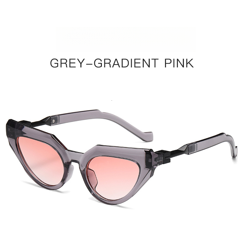 New Y2K Future Technology Style Designer Sunglasses Luxury Cat Eyes Black UV400 Anti UV Sunshade Street Photography Outdoor Glasses Women's Acces