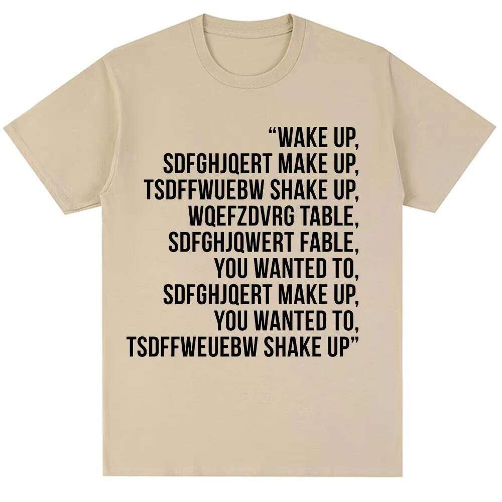 Wake Up System of A Down Chop Suey Men Women Fashion Rock Band Hip Hop Vintage T-shirt Oversized Casual Cotton T Shirts 26L0508