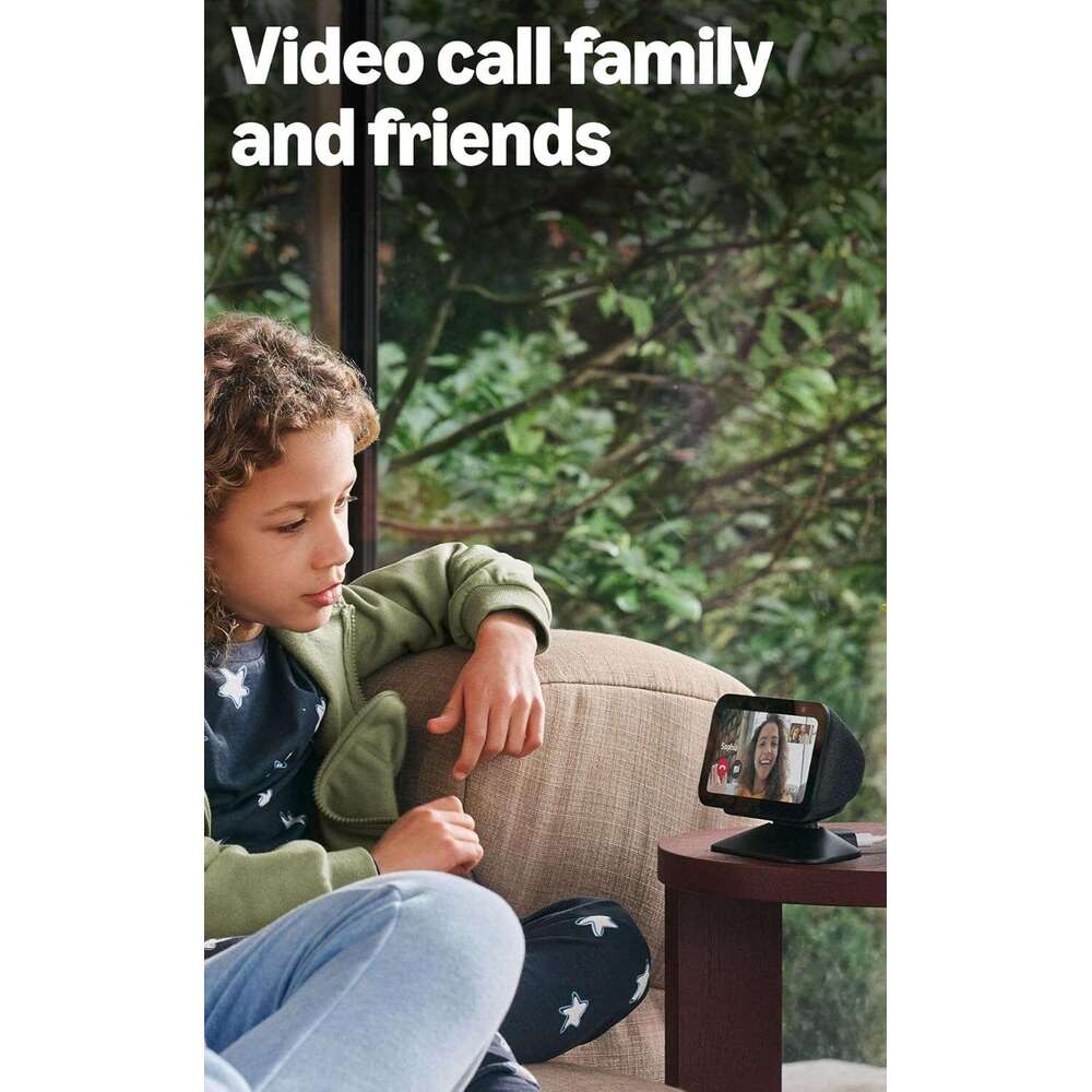 Amazon Echo Show 5 (Newest Model) Smart Display Designed For Alexa+ 2X The Bass And Clearer Sound Charcoal