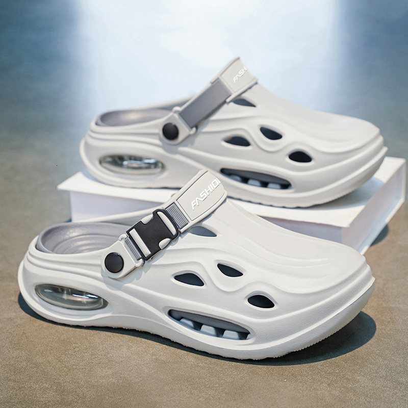 Shoes 2026 New Creative Trendy Men's Slippers with Cushioning Effect