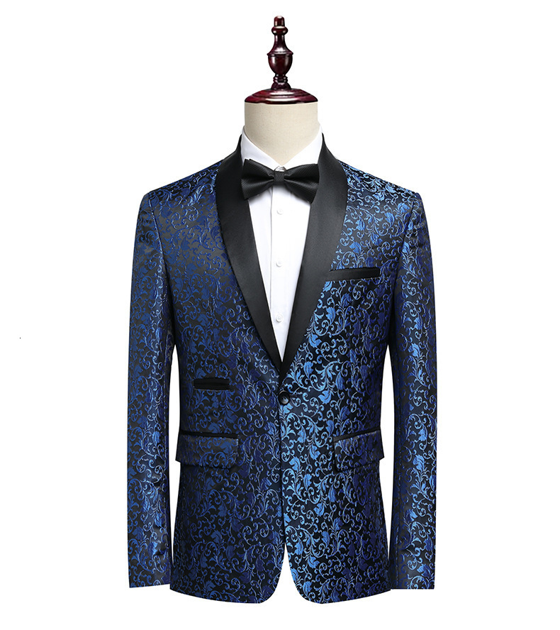2026 New Mens Suit Set Korean Style Mens Suit High-End Casual Jacquard Jacket Formal Mens Wear