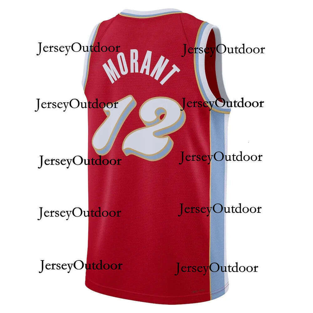 Youth Kids Ja Morant Jersey Basketball Jerseys Retro Men New City adult children vest Stitched