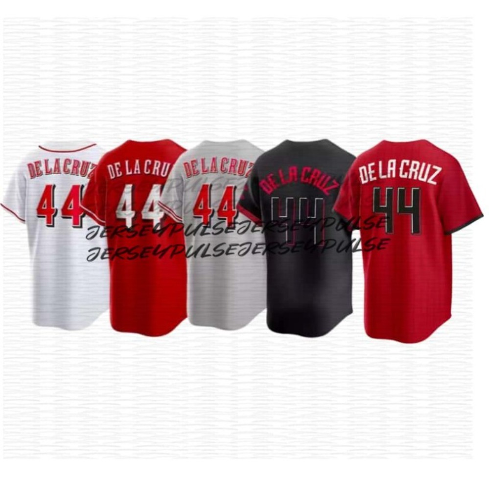 De La Cruz 2026 City Connect Baseball Jersey CincinnatiS Hunter Greene Spencer Steer Eugenio Suarez KeBryan Hayes Matt McLain Sal Stewart Noelvi Marte