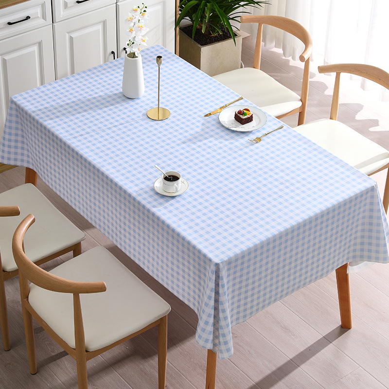 YL-38616 Custom Multi-Color Pattern PVC Tablecloth - Waterproof, Oil-proof, Heat-resistant, Wash-free