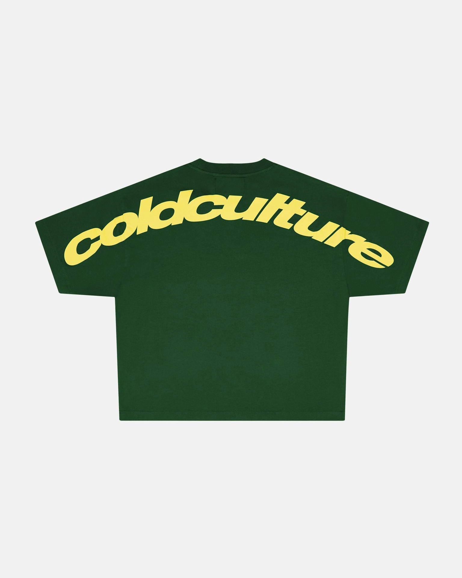 COLD Boxy Men Tee T shirts Y2K Oversize Boys Clothing Tees Cotton TOPS