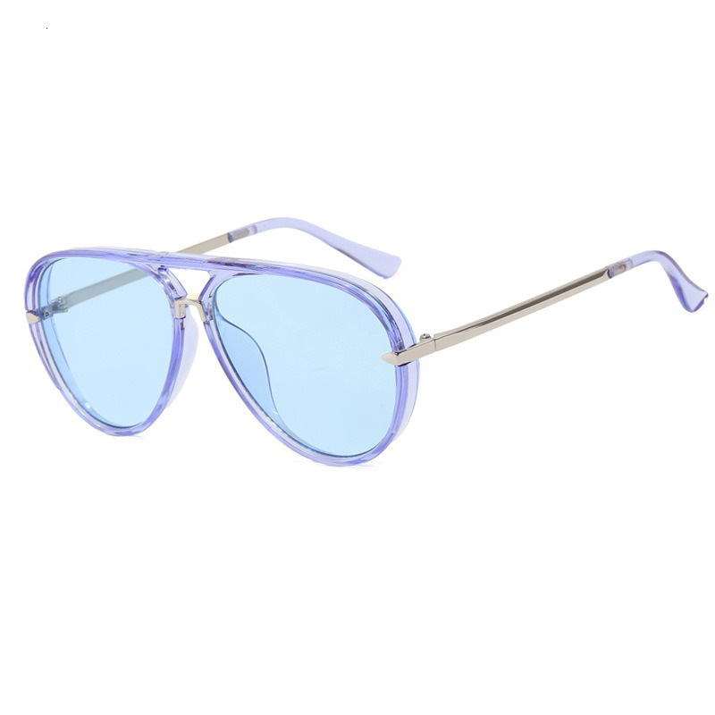 2026 New Large Frame Stylish Men's Sunglasses Designer Exquisite Decoration Fashion Trend Outdoor Sports Glasses Vacation Sunscreen Beach Sunglas - view 6
