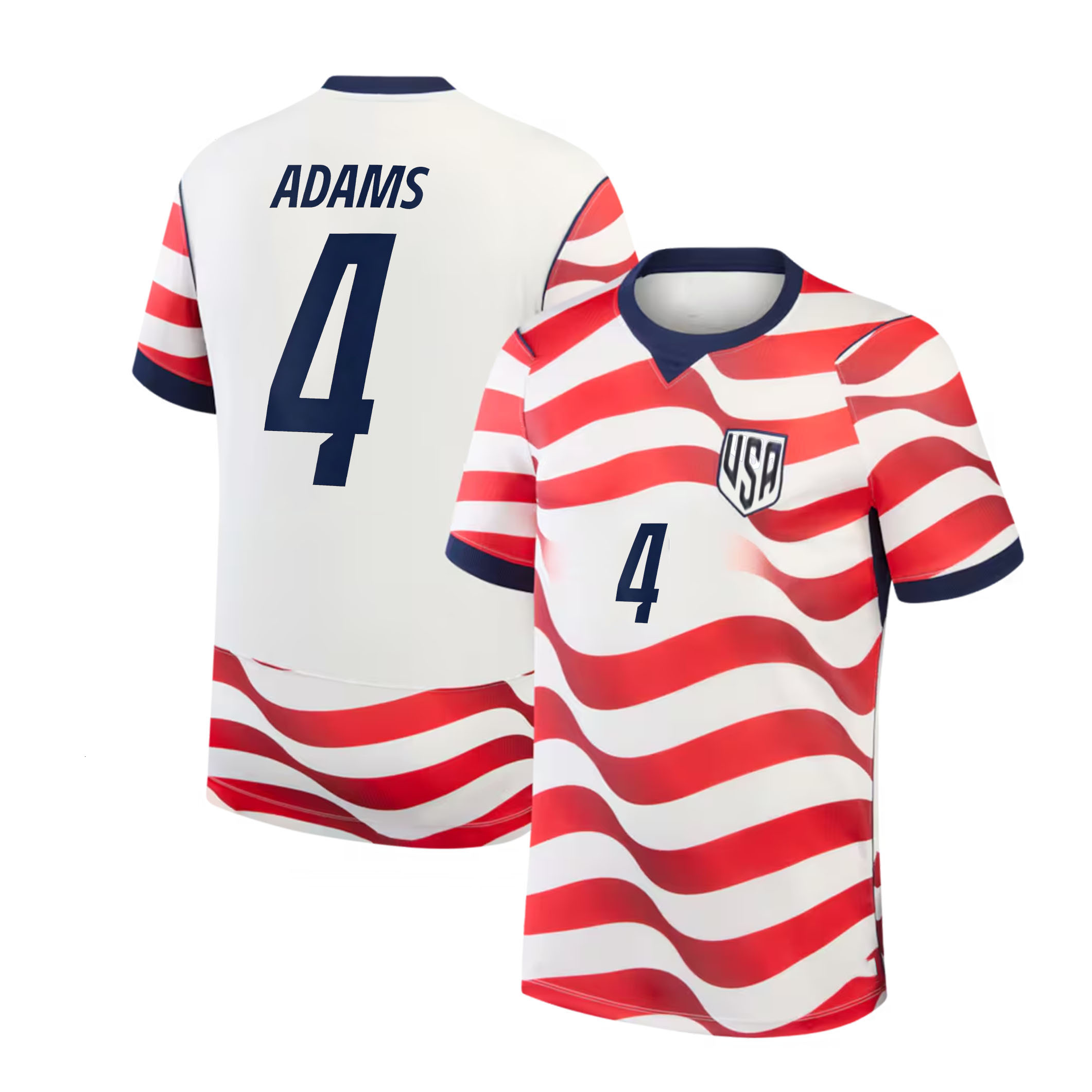 America Jersey Christian Pulisic NO. 10 World Cup 2026 T shirt American National Team Sports T-shirt Jerseys USA Flag Football Stars United States Man