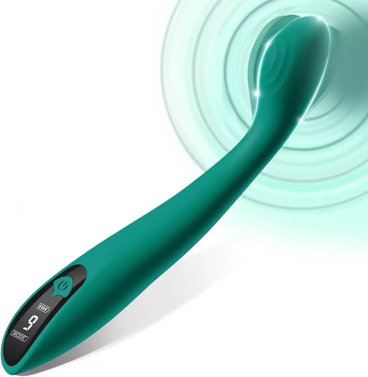 G-Spot Vibrator with Digital Display, 9 Vibration Modes, Silicone Magnetic Charging AV Wand, Sex Toys for Women