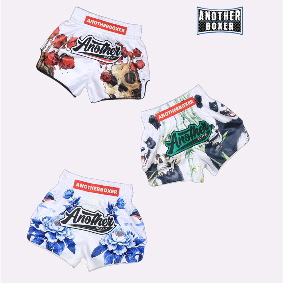 Boxing Shorts MMA Shorts Man Women Child Embroidery Combat Training MMA Clothing Fight Kickboxing Shorts Muay Thai Pants 260508BJ - view 7