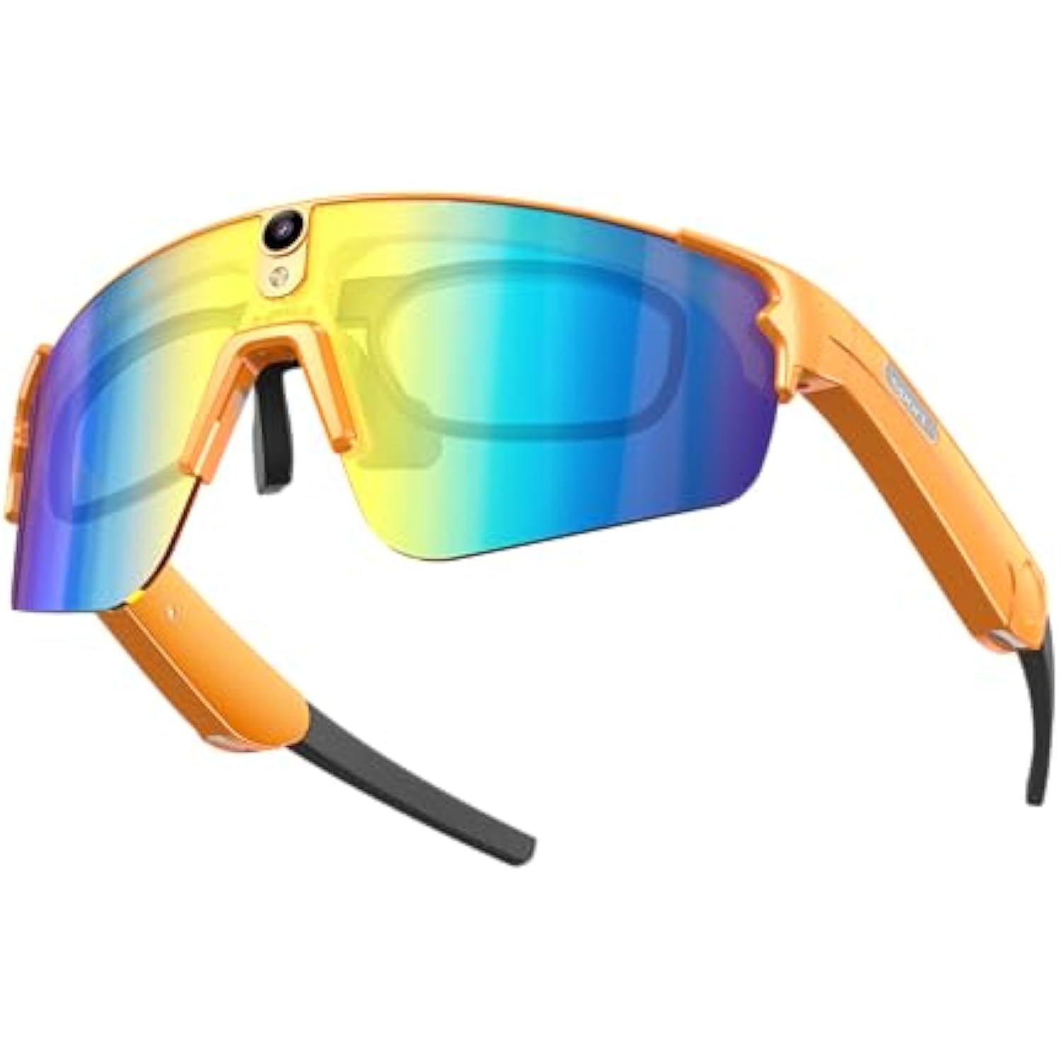 AI Smart Sports Glasses with ChatGPT, 4K Video Camera Sunglasses with Smart Translation, EIS ,Dual Mic Noise Reduction