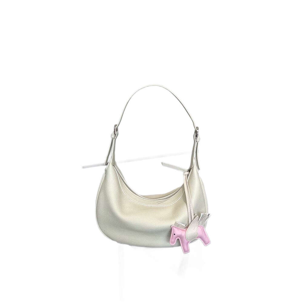 Top Grade Cowhide New Model High End Genuine Leather Dumpling Large Capacity Underarm Bag Simple Commuter Shoulder And Crossbody SENYY
