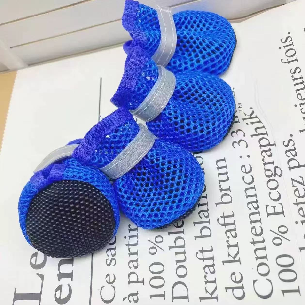 Dog Shoes Summer Pet Shoes For Small Dogs Cats Outdoor Walking Soft Sole Puppy Sandals Reflective Breathable Yorkshire 250714