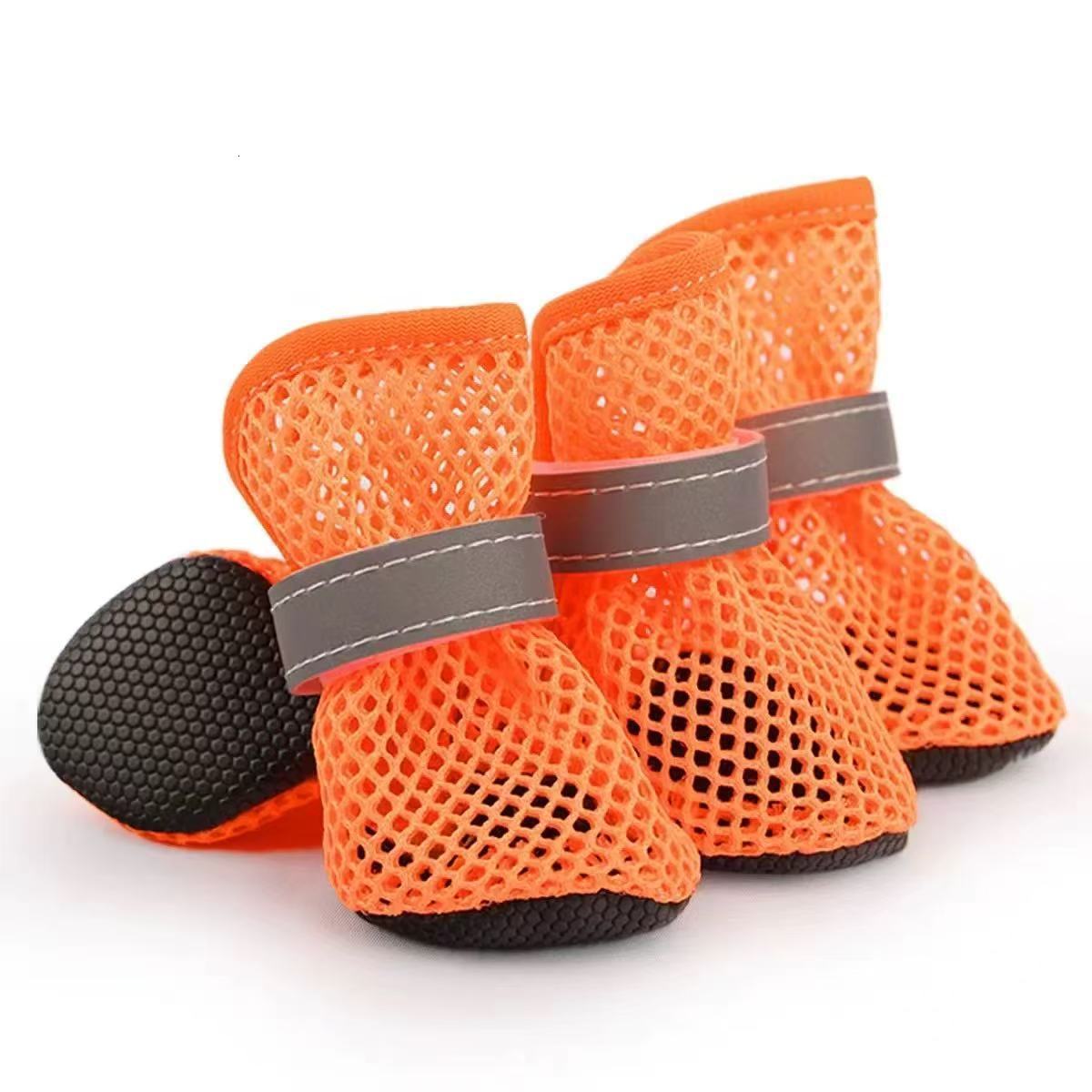 Dog Shoes Summer Pet Shoes For Small Dogs Cats Outdoor Walking Soft Sole Puppy Sandals Reflective Breathable Yorkshire 250714