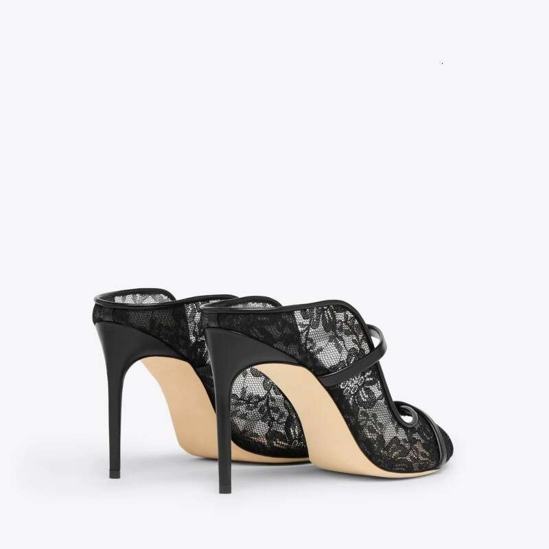 Women 2026 European And American Fashion Sandals, Square-Toed Lace-Up Stiletto Women's Shoes - view 5