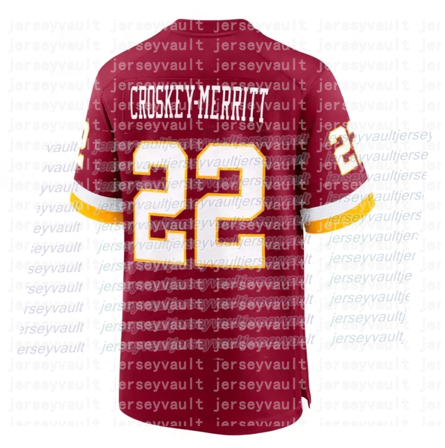 2026 New WashingtonS City Commander Jersey Jayden Daniels McLaurin Sainristil Taylor Football Jerseys55