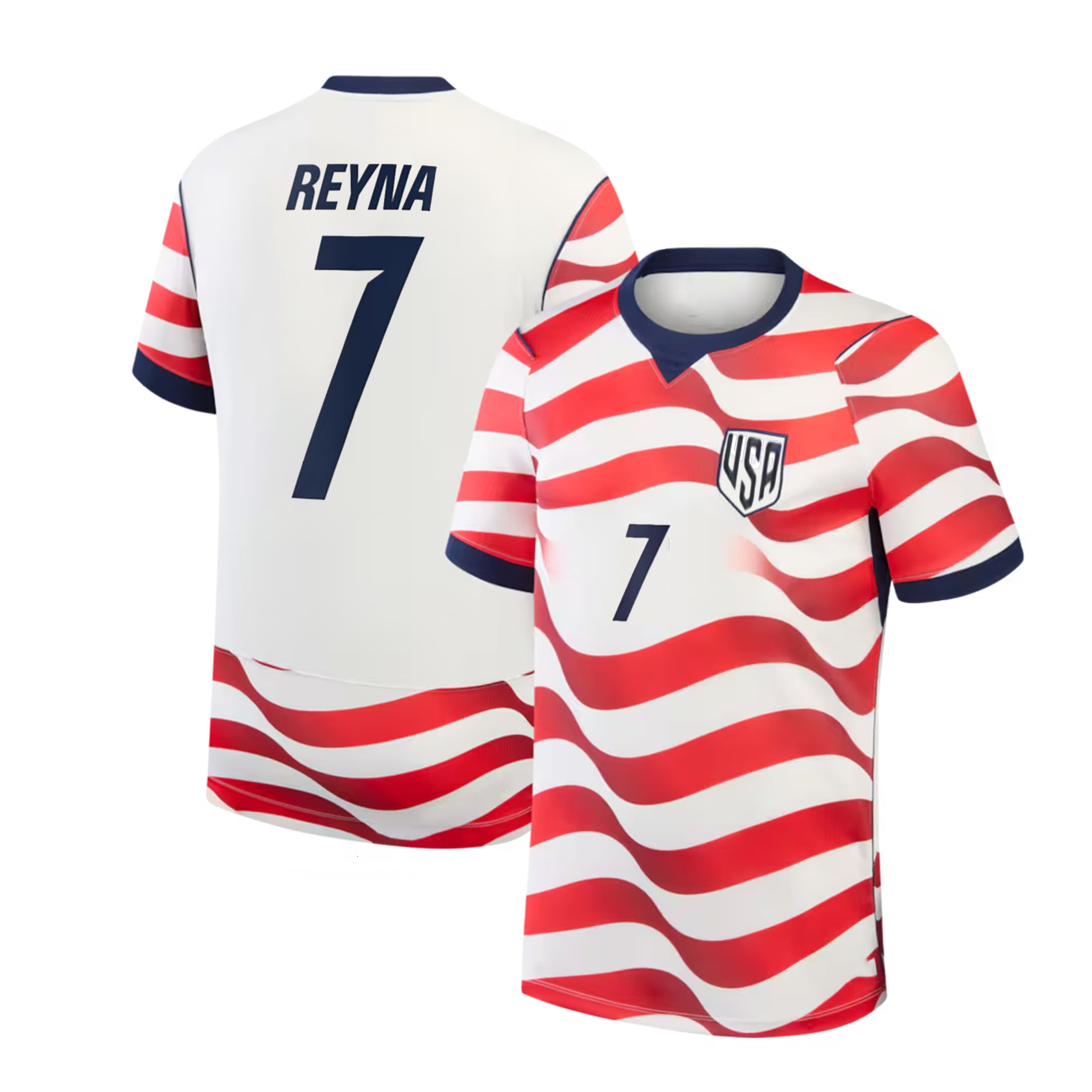 America Jersey Christian Pulisic NO. 10 World Cup 2026 T shirt American National Team Sports T-shirt Jerseys USA Flag Football Stars United States Man