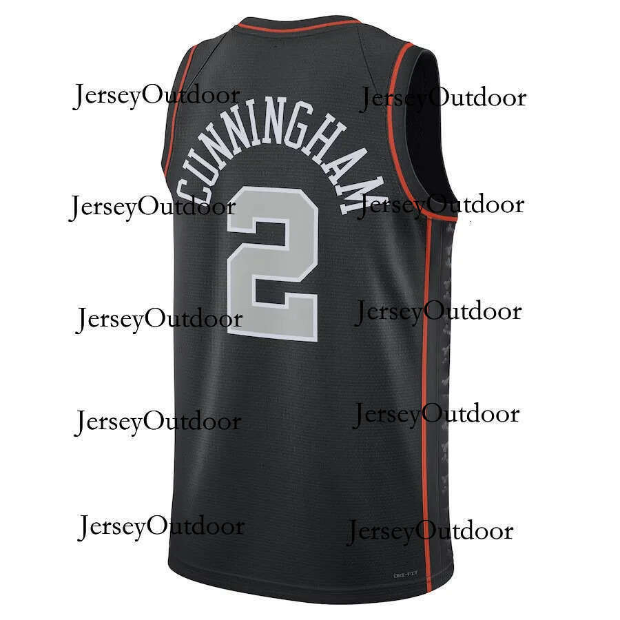 Cade Cunningham Jerseys Basketball Jersey Ausar Thompson Jalen Duren Isaiah Stewart Tobias Harris Kevin Huerter Ronald Holland Caris LeVert Custom