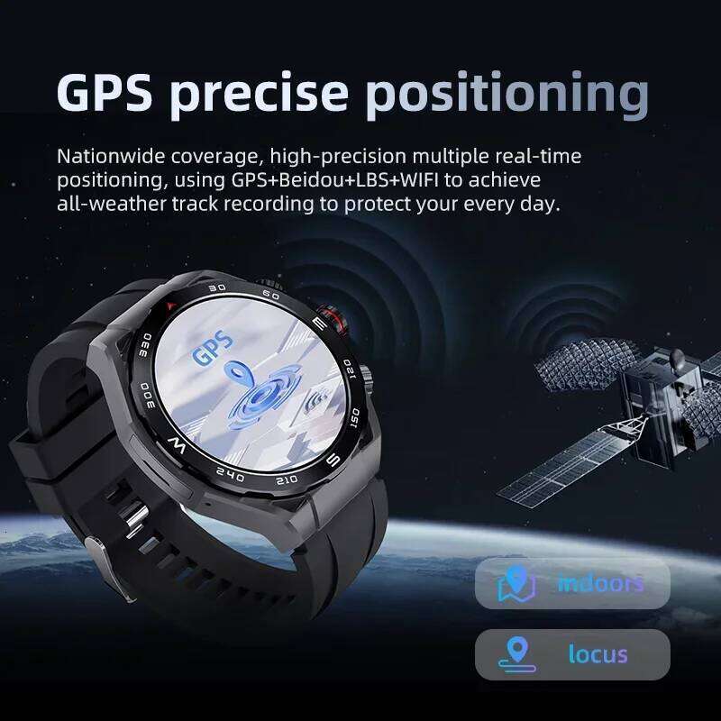 VP900 Smart Watch 4G SIM Card GPS Navigation Waterproof Fitness Camera Video Call 32GB 256GB Large Capacity for Men Women 26H0508