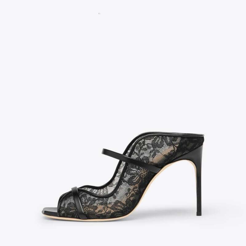 Women 2026 European And American Fashion Sandals, Square-Toed Lace-Up Stiletto Women's Shoes - view 4