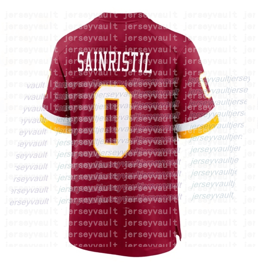 2026 New WashingtonS City Commander Jersey Jayden Daniels McLaurin Sainristil Taylor Football Jerseys55
