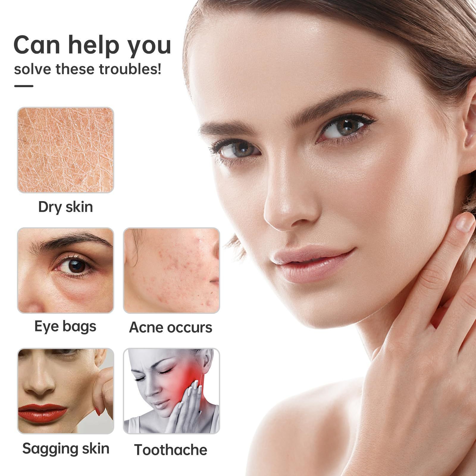 Ice Face Roller Facial Skincare Ice Roller Set Stainless Steel Facial Roller Gua Sha Face Tool Face Massage Roller Mold Cube 250812
