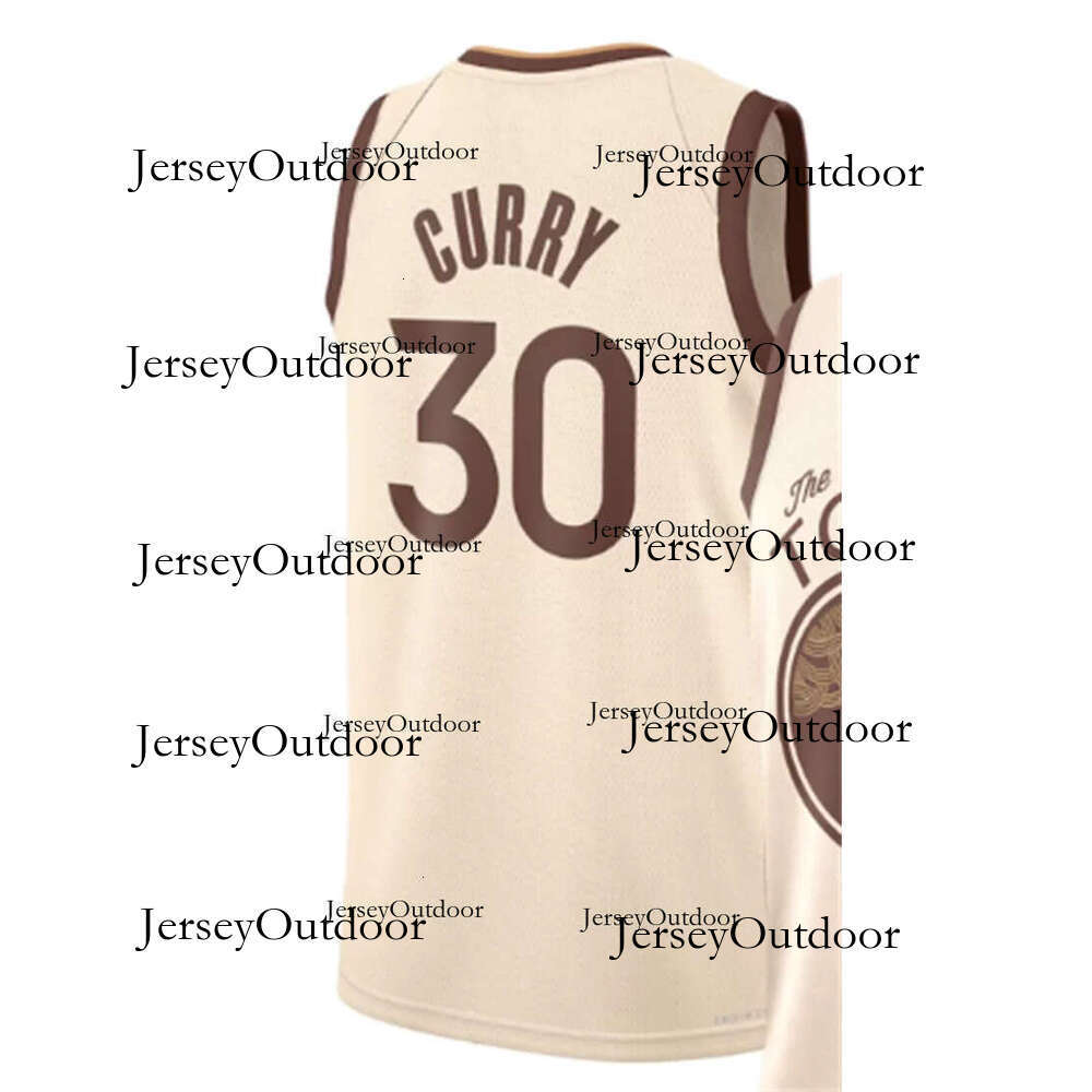 24 25 New Stephe Curry Basketball Jerseys Men Kids Youth Adults Children Classics Retro City Jersey Wear
