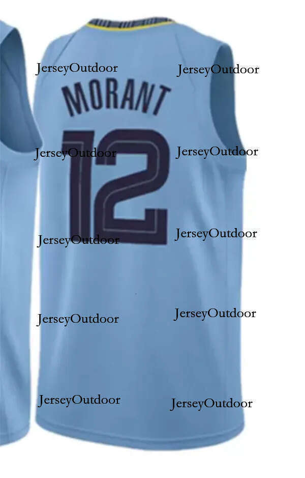 Stitched Ja Morant Jersey Basketball Jerseys Retro City adult children vest Men Youth Kids