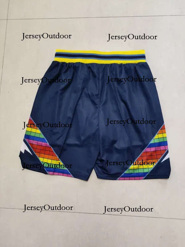 Men Retro Basketball Shorts With Pockets Gym Training Beach Pants Pant Breathable mesh shorts embroidery