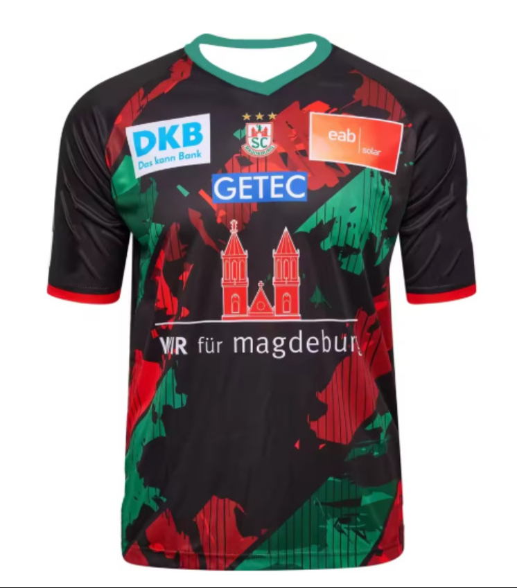 SC Magdeburg Handball Men T Shirt Women Men Sportswear Oversize Training Uniform Breathable Unisex Quick Dry Sport Tee Fans Tops