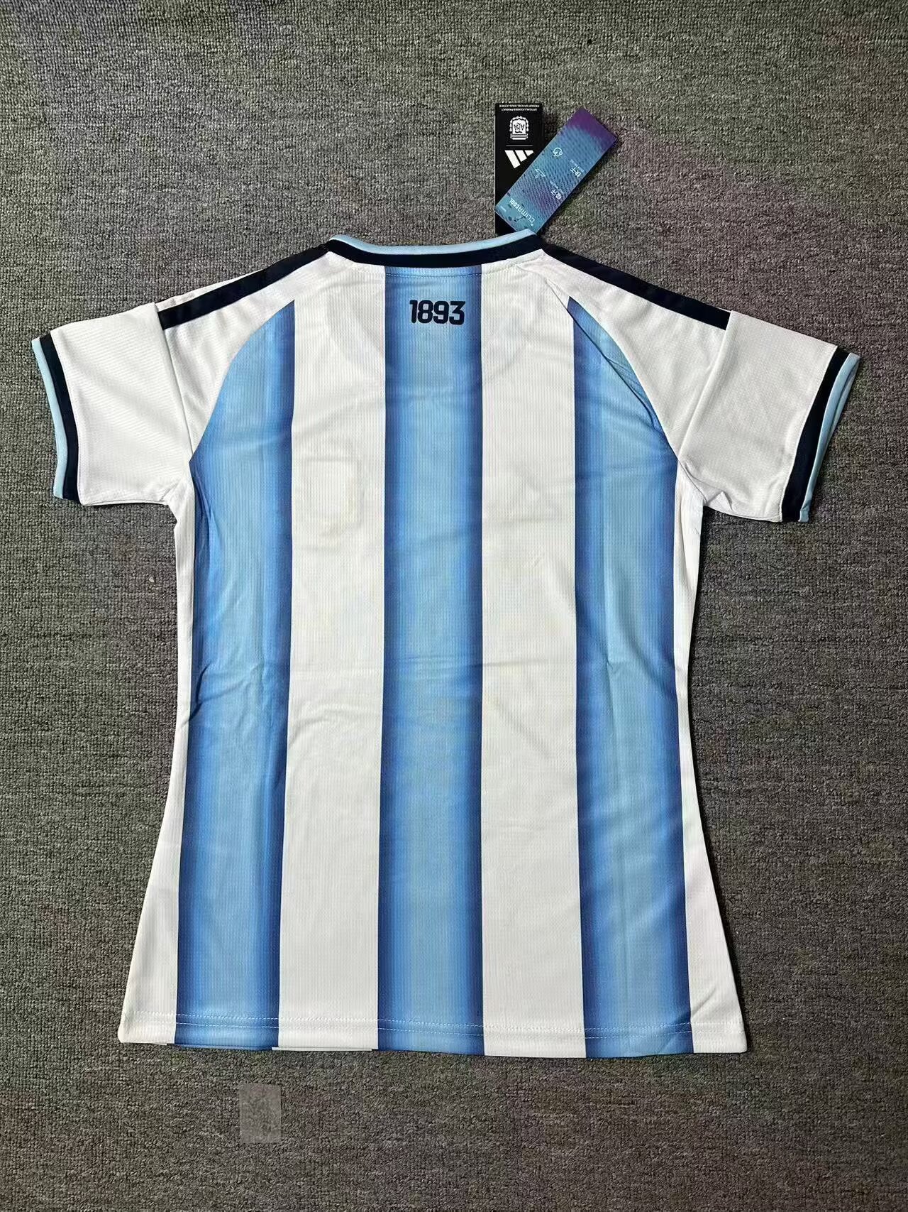 2026 World Cup argentina women's football jerseys new arrive argentina home soccer jerseys high quality women soccer jerseys custom name and numb