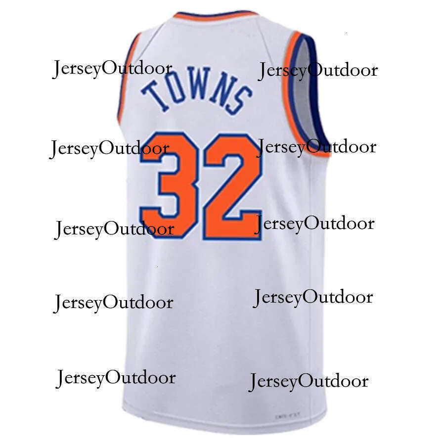 Stitched Jalen Brunson Knick Basketball Jersey Karl Anthony Towns Men Kids Youth Josh Hart City Wear Embroidery