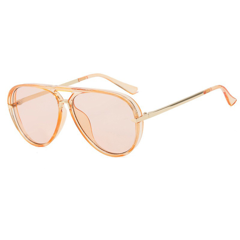 2026 New Large Frame Stylish Men's Sunglasses Designer Exquisite Decoration Fashion Trend Outdoor Sports Glasses Vacation Sunscreen Beach Sunglas - view 8