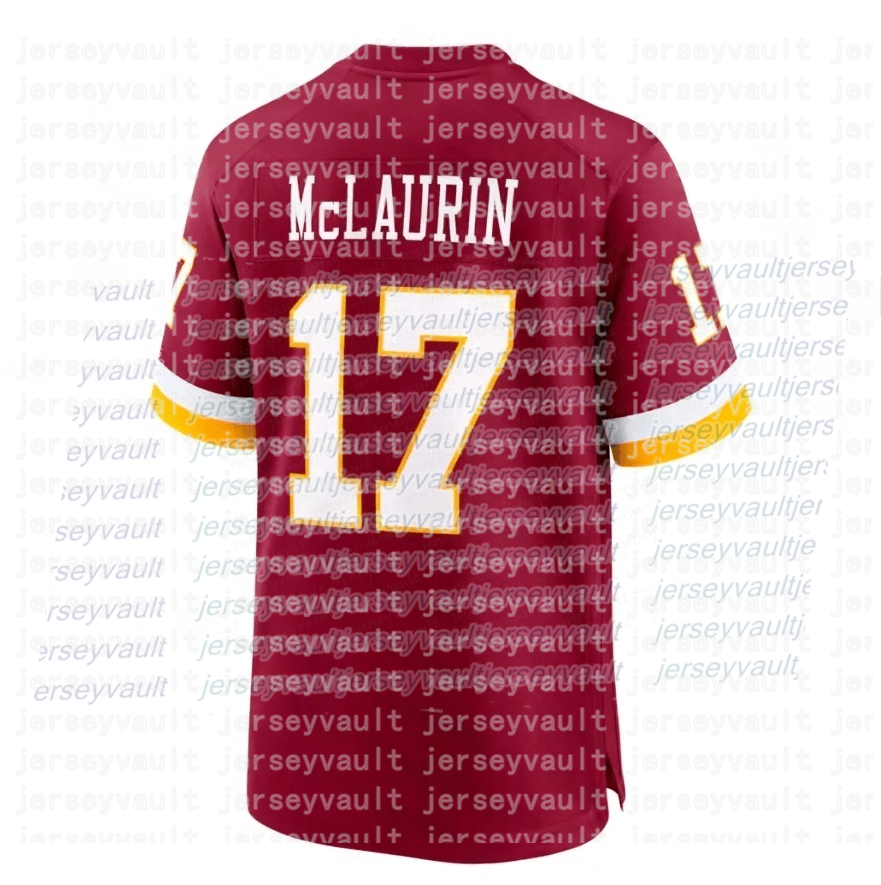 2026 New WashingtonS City Commander Jersey Jayden Daniels McLaurin Sainristil Taylor Football Jerseys55