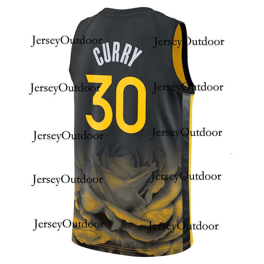 24 25 New Stephe Curry Basketball Jerseys Men Kids Youth Adults Children Classics Retro City Jersey Wear