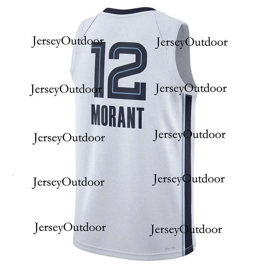 Stitched Ja Morant Jersey Basketball Jerseys Retro City adult children vest Men Youth Kids