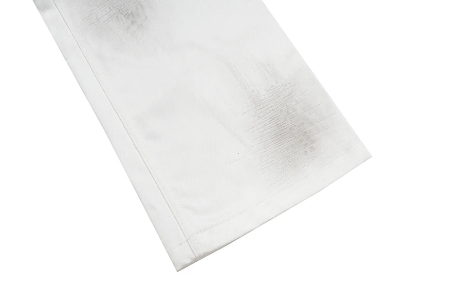 Hip Hop White Dirty Dye Cleanfit Baggy Cargo Pants for Men Straight Vintage Loose Overalls Ropa Homber Unisex Trousers