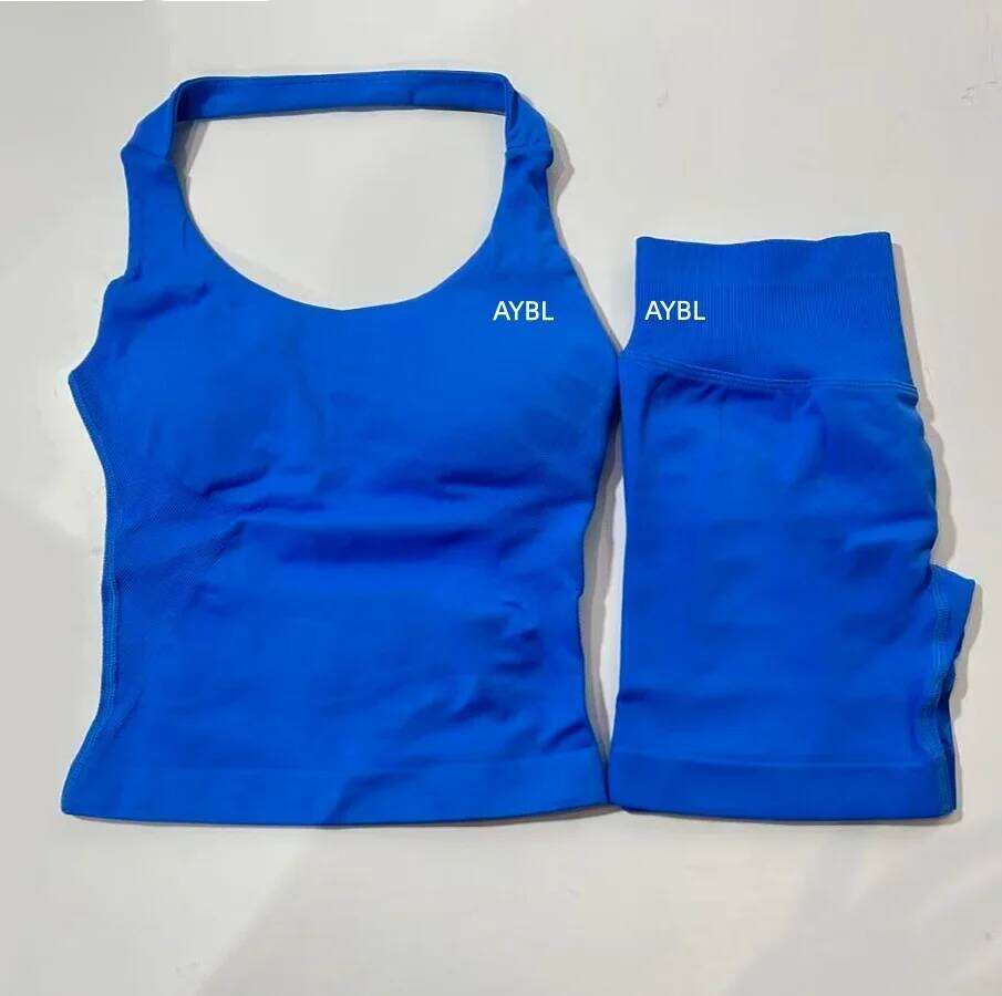 AYBL Two Pieces Women's Empower Short Sports Top Adapt Seamless Shorts Yoga Bra Set leggings 26Y0509