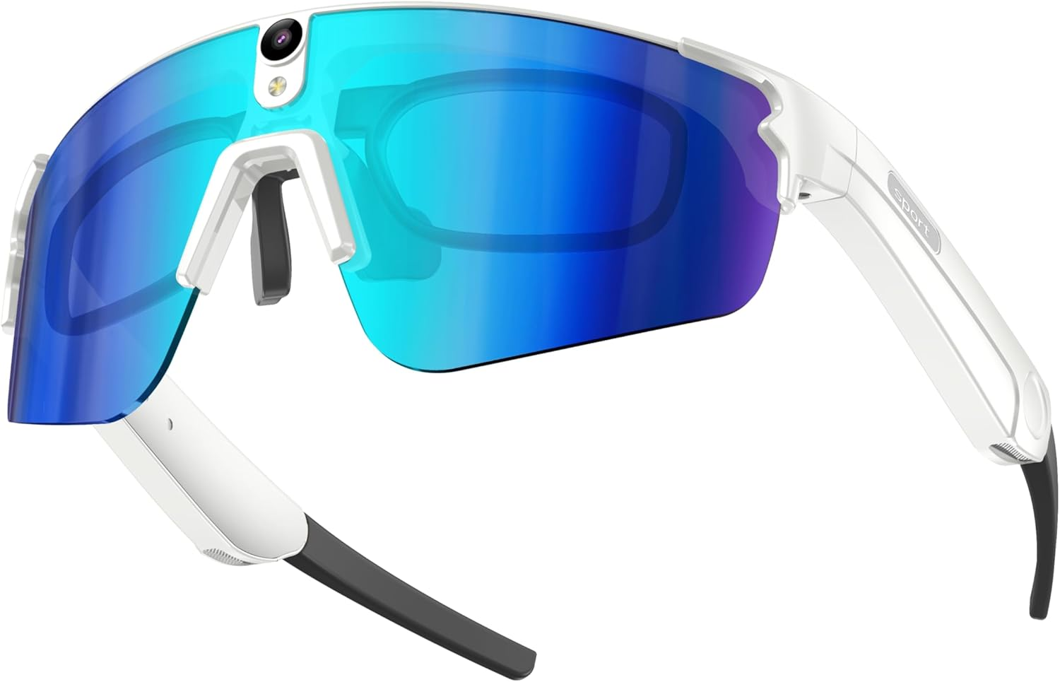 AI Glasses with HD 8MP Camera,Smart Glasses with 290 mAh,4K Video Camera Sunglasses with Smart Translation