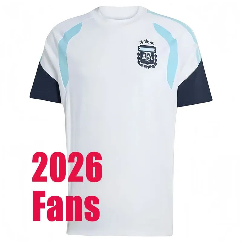 Argentinas Jersey 2026 World Cup Soccer Jerseys Long Sleeves 26 27 GARNACHO DE PAUL Maillot Retro Football Shirts Tops Men Kit Kids Goalkeeper Trainin
