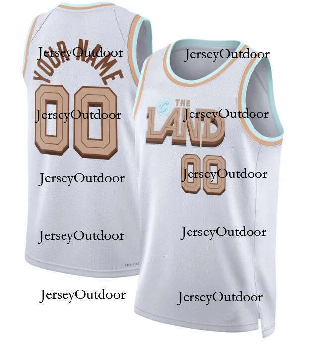 Harden Cavs CLE Cavalier Basketball Jerseys Donovan Mitchell Evan Mobley Keon Ellis Max Strus Jarrett Allen Dennis Schroder James City Custom Jersey
