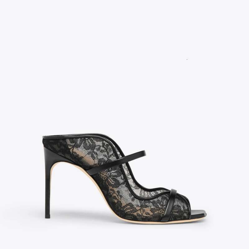 Women 2026 European And American Fashion Sandals, Square-Toed Lace-Up Stiletto Women's Shoes - view 6