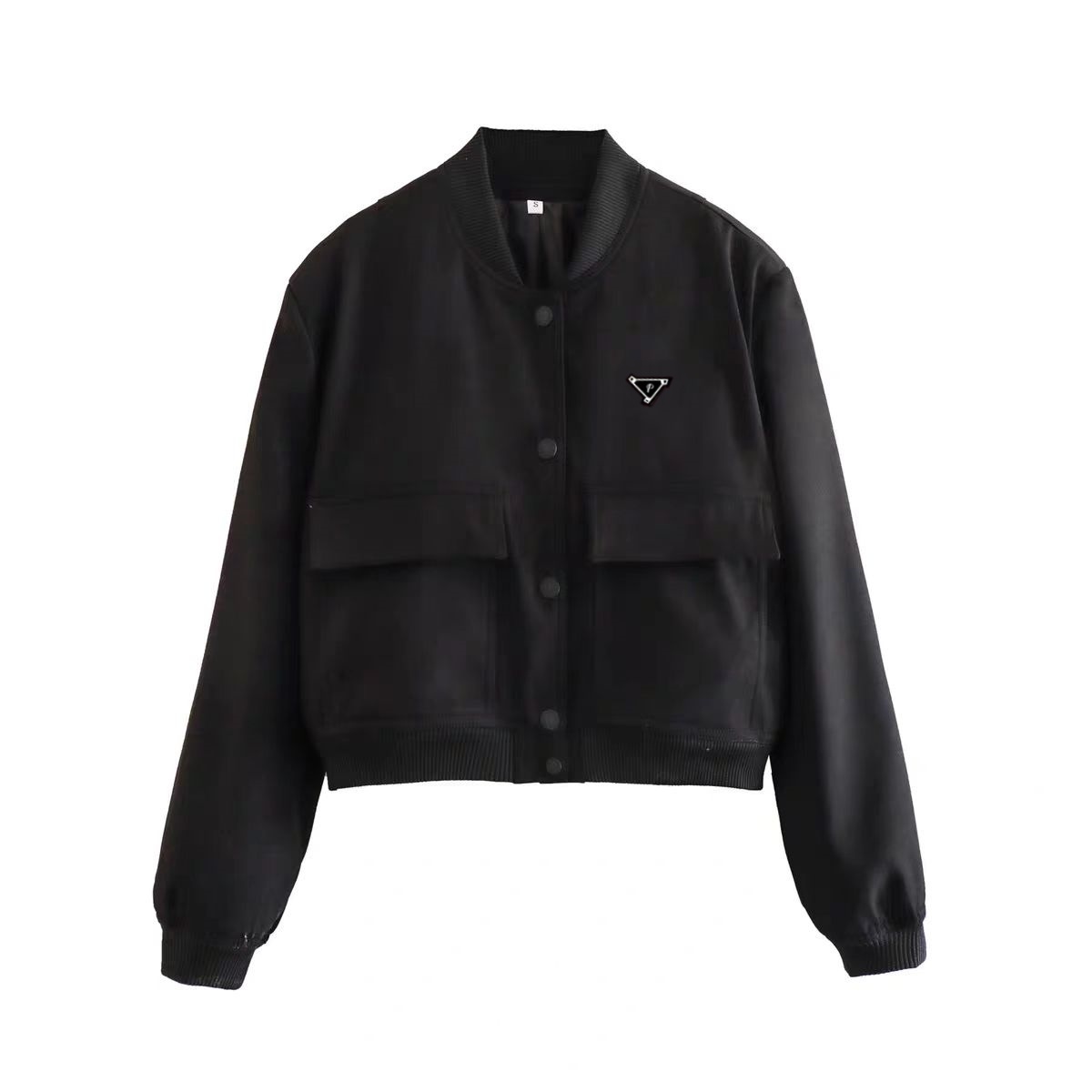 designer jacket women coats womens Coat short jacket womens clothes jacket fashion standing collar Cardigan long sleeved baseball jacket designer clothes women