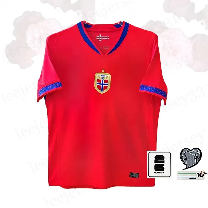 2026 World Cup Soccer Jersey Men Kids Haalands Odegaard STRAND sorloth BERG NUSA 24 25 26 SOLSKJAER 1998 2000 Vintage Norway Retro Football shirt kits